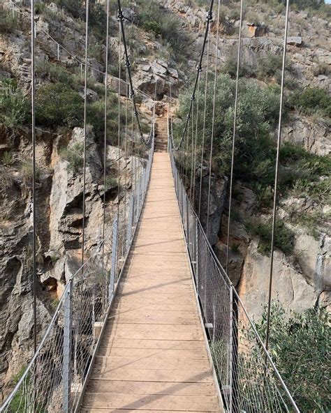 ruta puentes colgantes chulilla tiempo|Ruta de los Calderones